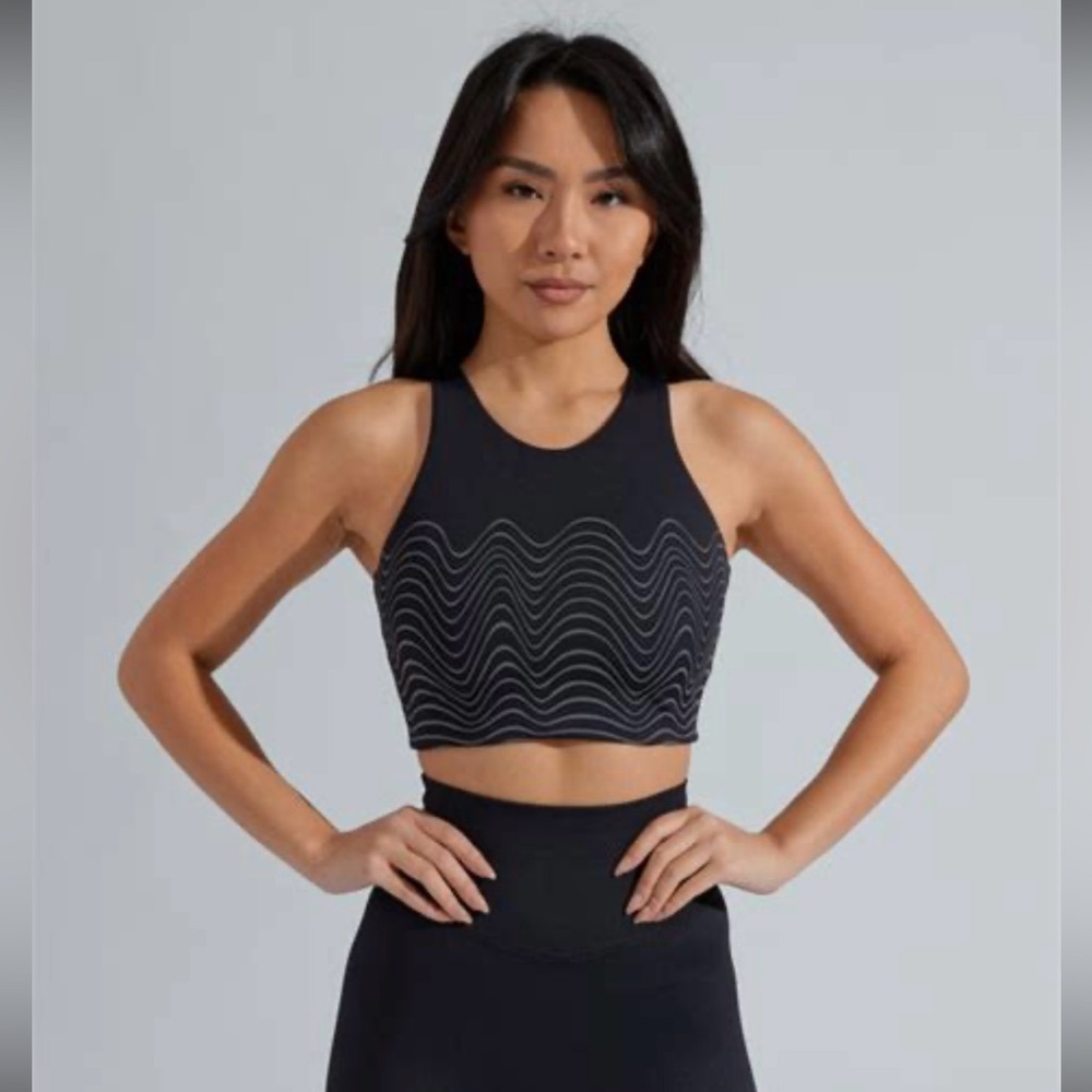 BuffBunny Reflective print sports bra